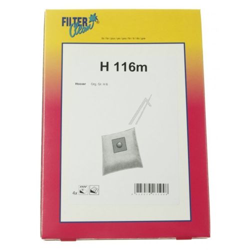 Bild: Filterclean Staubsaugerbeutel FL0081K Microfaser 4er-Pack