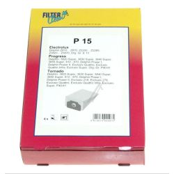 FilterClean Staubsaugerbeutel P15 000124K 4er-Pack