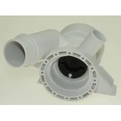 Filtergehäuse mit Flusensieb für Waschmaschine Candy 49007894 Waschmaschinenfilt