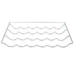 Flaschenregal fuer 6 flaschen, 597x303x49mm 00478567