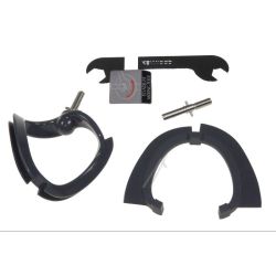 Flexi-Rührelement für Küchenmaschine DeLonghi AWAT501001 flexibel, grau