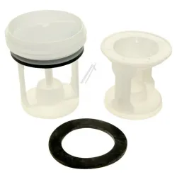Flusensieb-Kit für Whirlpool Waschmaschine 482000022946 Askoll/Plaset