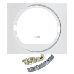 Frontblende AEG 405534413/1 mit Türscharnier Türschalter für Trockner