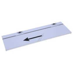 Frontblende für Dunstabzugshaube AEG 140150133019 Fettfilter, Deckel