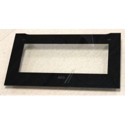 Frontscheibe schwarz für Mikrowelle AEG 140053974014 Schutzglas