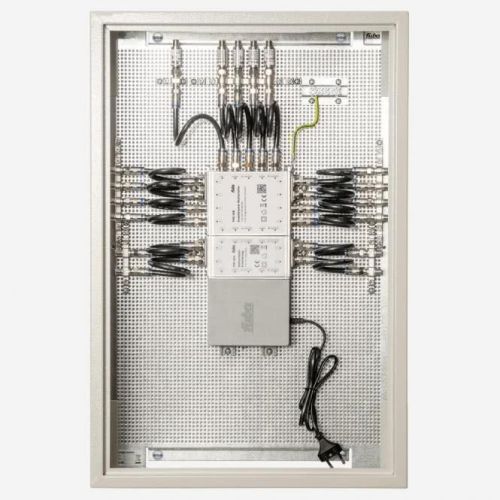 Bild: Fuba FMP 512 SL Multischalter-Paneel im Gehäuse,1 Sat,f.12TN,kompl.vormontiert