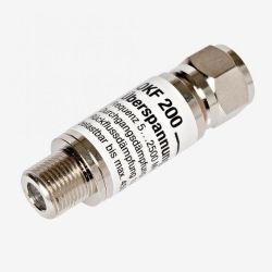 Fuba OKF 200 F-Überspannungsschutz max. 4500A,5-2500MHz,F-Stecker/F-Buchse