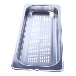 Garschale GN, Ofen Bosch Siemens 11054085 gelocht, 454x187x35 mm