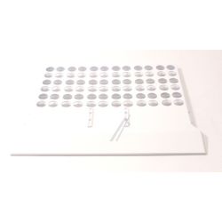 Gemüsefach-Abdeckung für Kühlschrank Samsung DA6304053A hoch, weiß