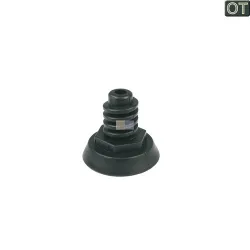 Gerätefuß schwarz 35mm Hoover 41001349 für Geschirrspüler Candy Hoover