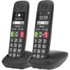 Gigaset E290 Duo DECT Schnurlostelefon mit großen Tasten, Seniorentelefon L36852-H2901-B101