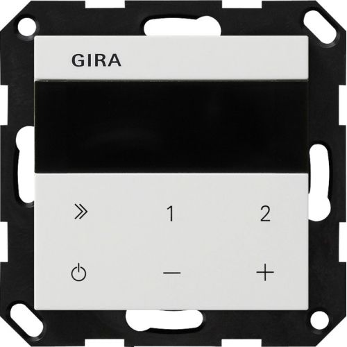 Bild: Gira 232003 UP-Radio rws glz Modulargerät für