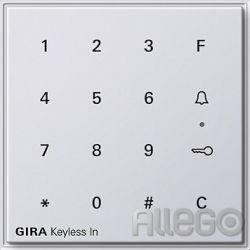 Gira 260566 Keyless In - Code Tastatur reinweiß