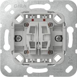 GIRA 312800 Tastschalter Wechselsch. 2f Einsatz