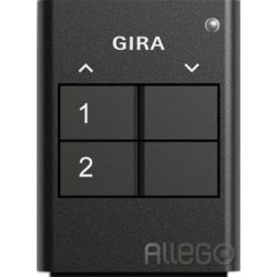 Gira 535210 Funk Handsender 2fach eNet Anthrazit