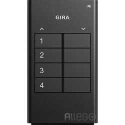 Gira 535410 Funk Handsender 4fach eNet Anthrazit