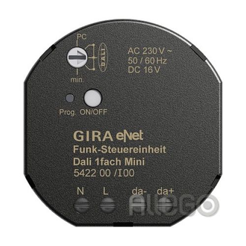 Bild: Gira Funk Steuereinheit Mini DALI 542200