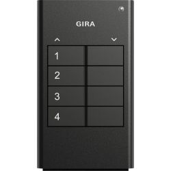 GIRA Handsender 512400 KNX RF 4fach anthrazit