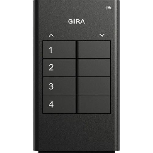 Bild: GIRA Handsender 512400 KNX RF 4fach anthrazit