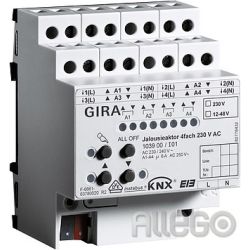 Gira Jalousieaktor 4fach REG KNX/EIB 230V AC 103900