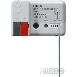 Gira KNX RF/TP Medienkoppler RF-Repeater 511000