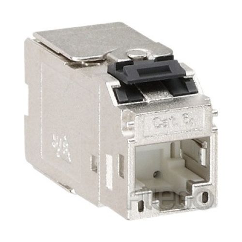 Bild: Gira Modular Jack RJ45 Cat6A Buchse m.Staubschutz 574000