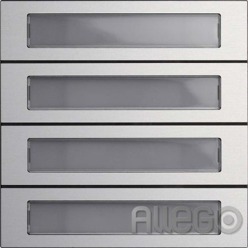 Bild: GIRA Ruftastenmodul 4fach Aluminium 5534926