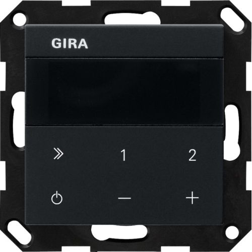 Bild: GIRA UP-Radio IP Schwarz 2320005