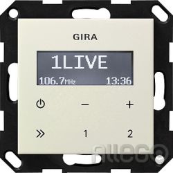 Gira UP-Radio RDS o. Lautsprecher cws 228401