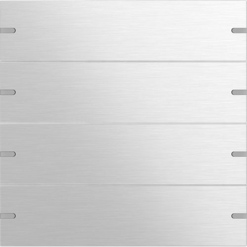 Bild: GIRA Wippenset 4fach für TS4 502417 Tastsensor 4, Aluminium