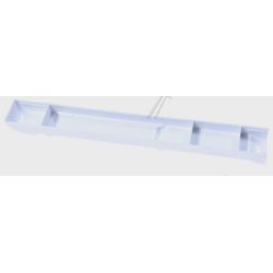 Glasablage-Schiene für Liebherr Kühlschrank 909727700 rechts/links, halbe Glaspl