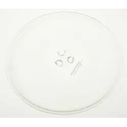 Glasdrehteller für Mikrowelle Midea 12570000000990 Ø25,5cm