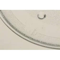 Glasdrehteller für Mikrowelle Midea 12570000A27472 Ø27cm, Glas