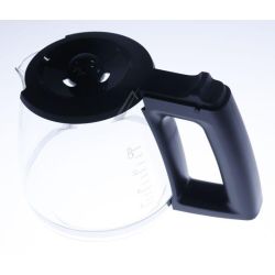 Glaskanne für Kaffeemaschine Bosch Siemens 11056601 mit Deckel