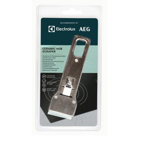Bild: Glaskeramik-Schaber für Kochfeld Electrolux/AEG 9029865327 Reinigung