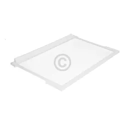 Glasplatte Bauknecht 481245088305 497x303mm mit Rahmen für Kühlteil