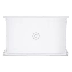 Glasplatte für oben mitte Kühlteil Beko 4659370100 mit Leisten in