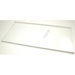 Glasplatte mit Zierleiste für Kühlschrank Whirlpool 481011135228 Glas,Leiste