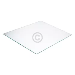 Glasplatte oben mitte für Kühlteil Beko 4656270100 447x300x3,2mm in