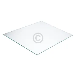 Glasplatte oben mitte für Kühlteil Beko 4657040100 457x285x3,2mm in