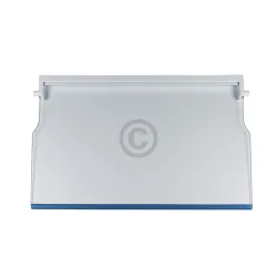 Glasplatte Siemens 00662023 455x296mm mit Leisten für Kühlschrank