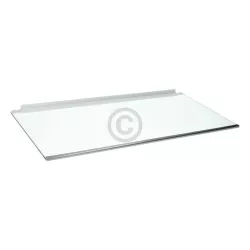 Glasplatte Siemens 00704947 507x245 mit Leisten für Kühlschrank