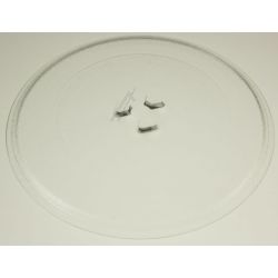 Glasteller für Mikrowelle Midea 12570000001019 Ø24,5cm