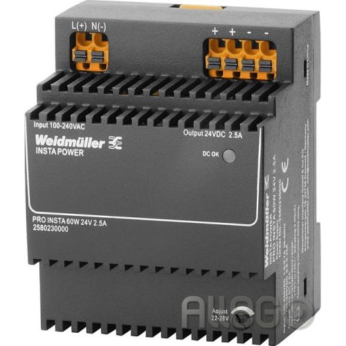 Bild: Gleichstromversorgung REG 22-28V 60W 85-264VAC