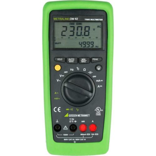 Bild: Gossen Metrawatt Multimeter METRALINE DM 62 TRMS