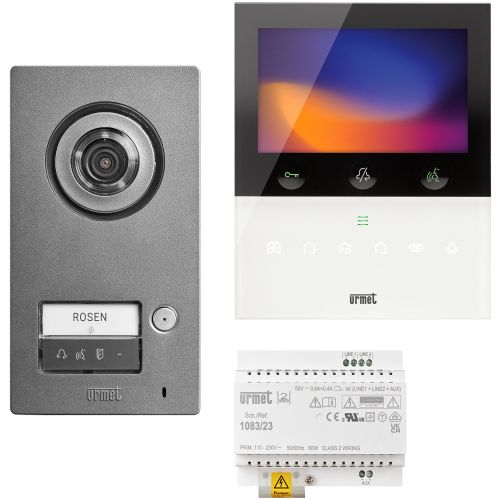 Bild: Grothe Video-Sprechanlagen-Set SET 1784/716 EFH 2VOICE Comfort Plus