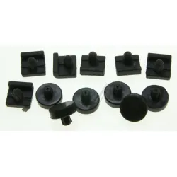 Gummipolster-Set für Ofen Electrolux AEG 4055328217 12 Stück