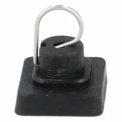 Gummiunterlage für Muldengitter Smeg 694010259 auf Gaskochfeld