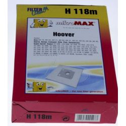 H118M-Beutel für Staubsauger Filterclean FL0010K 4er-Pack