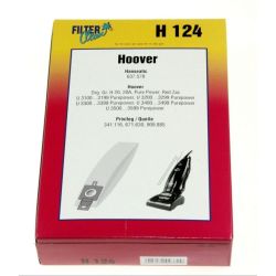 H124 Staubsaugerbeutel Filterclean 000166K 4er-Pack